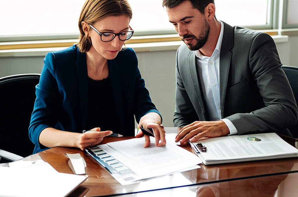 Lenders reviewing property documents